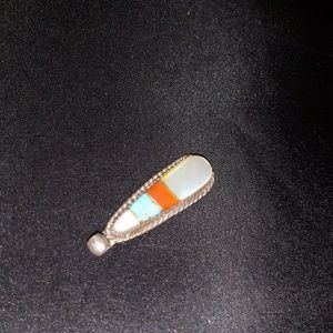 Signed Native American Pendant
